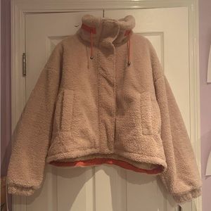 BRAND NEW trendy fuzzy jacket